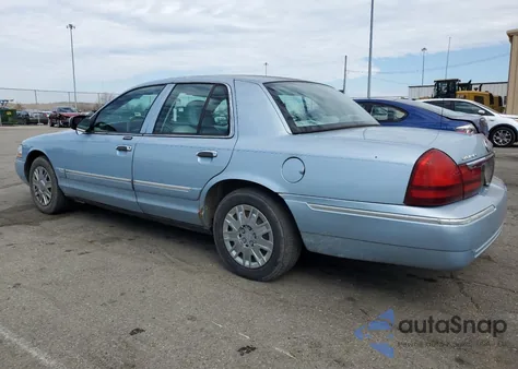 2005 Mercury Grand Marquis Gs z USA, uszkodzony, nr VIN 2MEFM74W25X624329